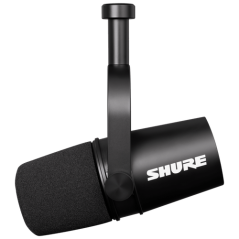 Shure Mv7-X Microphone Black Studio